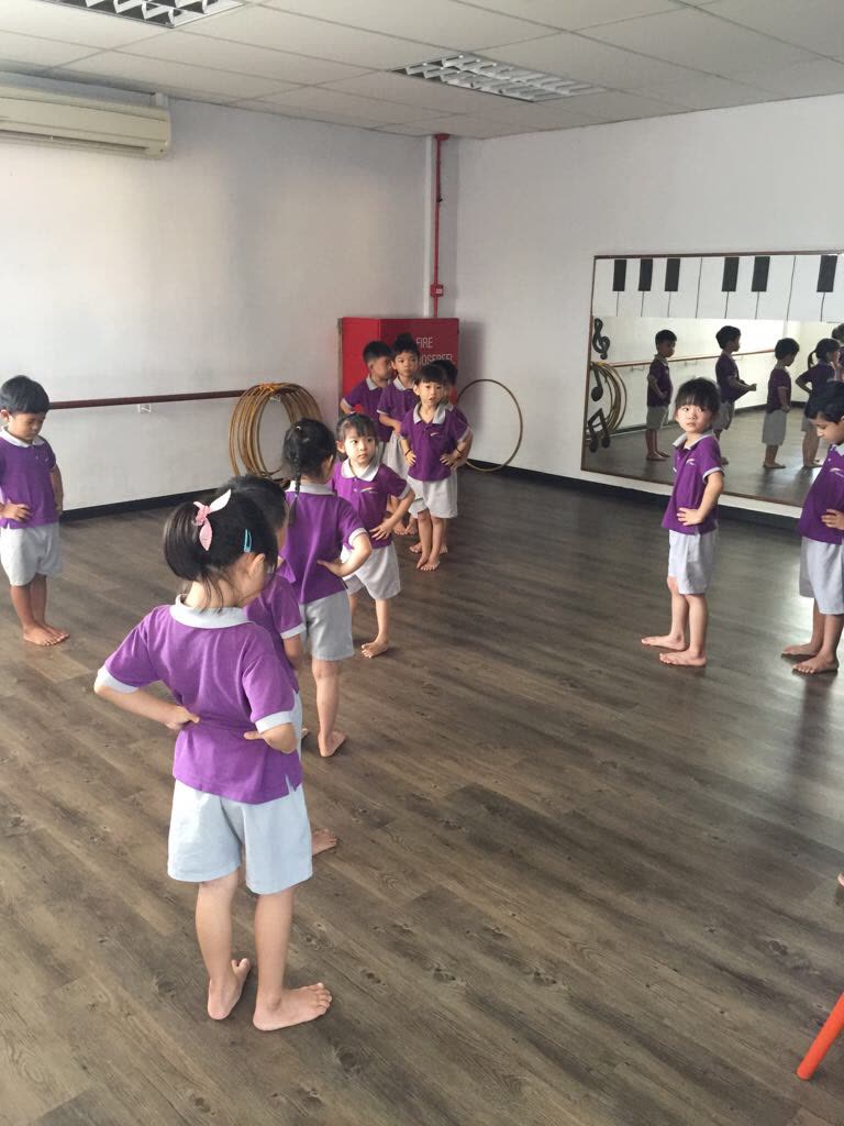 Movement class in our activity studio